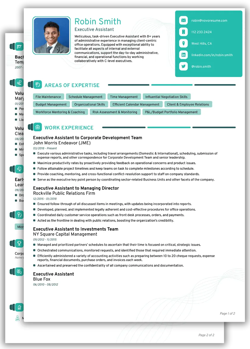 Simple CV Template